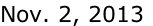 Nov. 2, 2013
