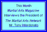 An Interview with Tony Interdonato